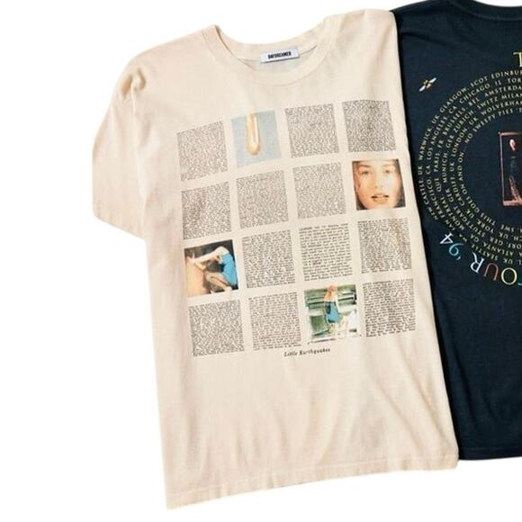 DAYDREAMER Tori Amos Little Earthquakes Merch Tee Size L New w/o Tag MSRP $85 - Picture 14 of 14